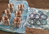 2634920 263-4920 Sleeve 6 Sleeves w / Orings New Replacement Caterpillar C15 6NZ