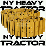 JOHN DEERE 650 LGP Track Groups Lubricated 38 Link Chains w 28" Single Bar Shoe