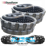 NEW RUBBER TRACKS TAKEUCHI TL140 TL240 SET of 2 GEHL CTL70 CTL75 MUSTANG MTL20