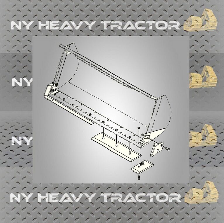 2530067 2530066 CORNER PROTECTOR KIT W/ HARDWARE FITS CAT
