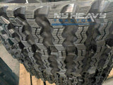 NEW Z-BAR RUBBER TRACKS ** SET of TWO ** FOR CASE TV380 450X86X55 17.7" ZIG ZAG