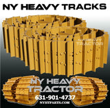 John Deere 650H Dozer Track Groups Lubricated Chains w 28" Pads Shoes 2 Sides