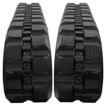 2 Rubber Tracks Fits CAT 289D3 Block Tread Pattern 450X86X56 18" Wide