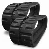 2 Rubber Tracks Fits Volvo M90 C-Lug Tread Pattern 450X86X56 18" Wide