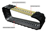 2 Rubber Tracks Fits Volvo M90 C-Lug Tread Pattern 450X86X56 18" Wide