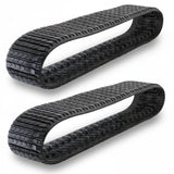2 Rubber Tracks Fits ASV 2810 Straight Bar Tread 18X4X56 18" Wide