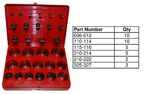 568 FC KIT - 180 75 Shore A Fluorocarbon O-Rings in 30 Different Sizes O-Ring Kit