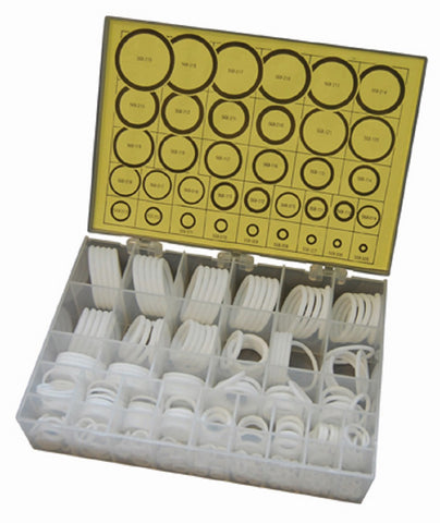 568 PTFE KIT - 325 PTFE O-Rings (55-58 Shore D) in 36 Different Sizes O-Ring Kit