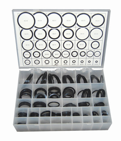 574 Back Up Ring Kit - 293 Piece 36 Popular Size "Parback" Style Dished Cross Section