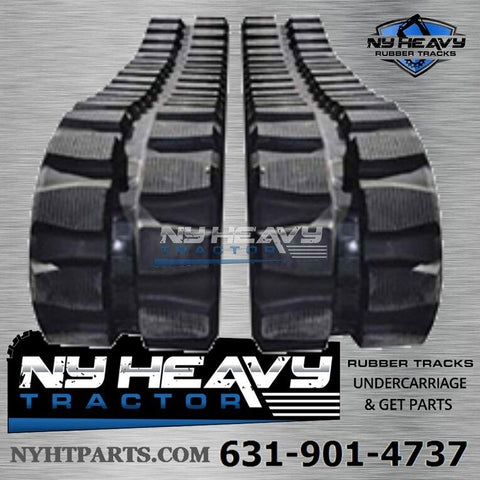 TWO NY HEAVY RUBBER TRACKS FITS IHI 50Z 400X72.5X74 FREE SHIPPING