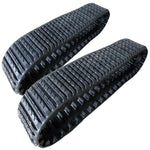 TWO DUROFORCE RUBBER TRACKS FITS ASV PT50 15X4X42 OEM STYLE TREAD PATTERN