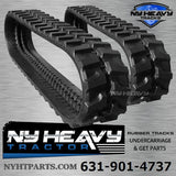 TWO NY HEAVY RUBBER TRACKS FITS KUBOTA KX71-3 300X52.5X80 FREE SHIPPING