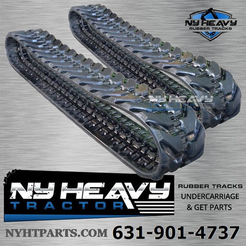 NEW RUBBER TRACKS ** SET of TWO ** FOR CAT 307 450X71X82 TRACK CATERPILLAR