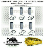 1663648 7X2908 PISTON PIN X6 Replacement Caterpillar CAT D6R 336DL 330C D7R 140M