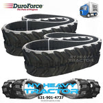NEW RUBBER TRACKS ** SET of TWO ** FOR HITACHI ZAXIS 55U-2 400X72.5X74 15.75"