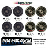 FRONT / REAR IDLER WHEEL KIT FITS TEREX ST50 RUBBER TRACK