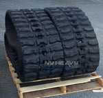 Two Rubber Tracks Fits Komatsu CK30 CK35 CK30.1 CK35-1 450X86X56 Q Tread 18"