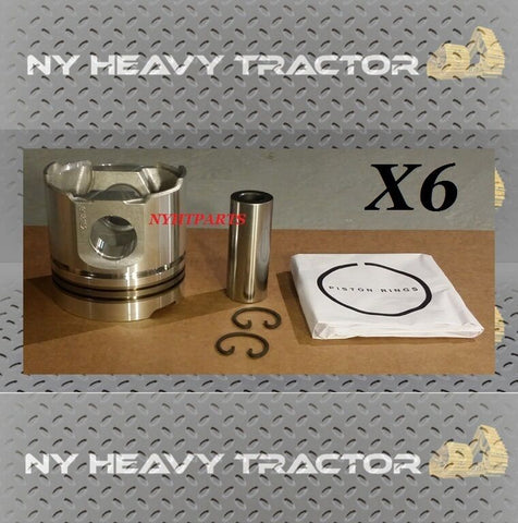 1807352 1326663 PISTON KIT X6 Replacement Caterpillar CAT C15 3406E 2WS 1LW 6NZ