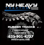 NEW Z-BAR RUBBER TRACKS ** SET of TWO ** FOR NEW HOLLAND C238 450X86X55 17.7"