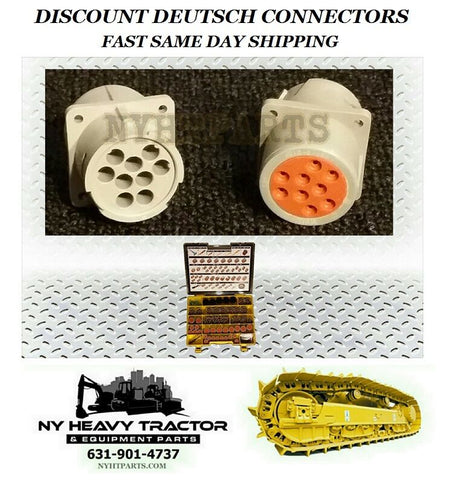 7X6195 RECEPTACLE X2 HD10-9-16P DEUTSCH 1908900 Replacement Caterpillar CAT