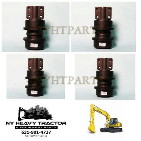 KOMATSU PC300LC-7 Top Carrier Roller X4 Replacement NEW Rollers 207-30-00630