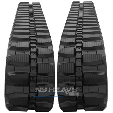 Two Rubber Tracks Fits Yanmar VIO38U 300X55.5X82 Free Shipping 12"