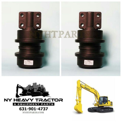 KOMATSU PC300LC-7 Top Carrier Roller X2 Replacement NEW Rollers 207-30-00630