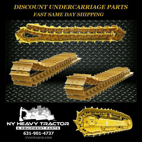 KOMATSU D58E Track Groups Lubricated Chains w 18" Pads Shoes Both Sides