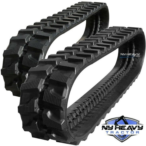 TWO NY HEAVY RUBBER TRACKS FITS BOBCAT 334 300X52.5X80 18"