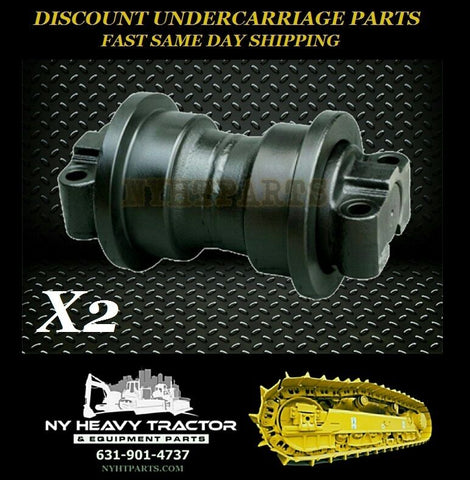 JCB JS160 SINGLE FLANGE ROLLER X2 Replacement EXCAVATOR TRACK LOWER BOTTOM