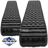 TWO NY HEAVY RUBBER TRACKS FITS ASV RC50 15X4X42 OEM STYLE 0702-441 0702441