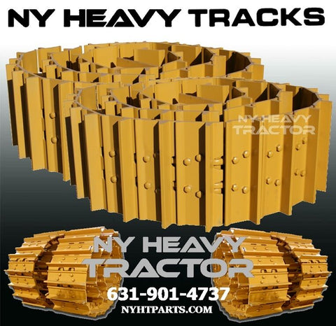 John Deere 650H Dozer Track Groups Dry Sealed Chains w 28" Pads Shoes 2 Sides