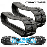 TWO NY HEAVY RUBBER TRACKS FITS BOBCAT 435ZTS 400X72.5X74