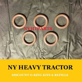 2N3350 2N-3350 Seal O Ring SET OF 5 New Replacement Caterpillar CAT 3406 C15