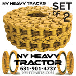TWO 40 LINK TRACK CHAIN FITS CASE 1150C LOADER R51183 SEALED & LUBRICATED 5/8"