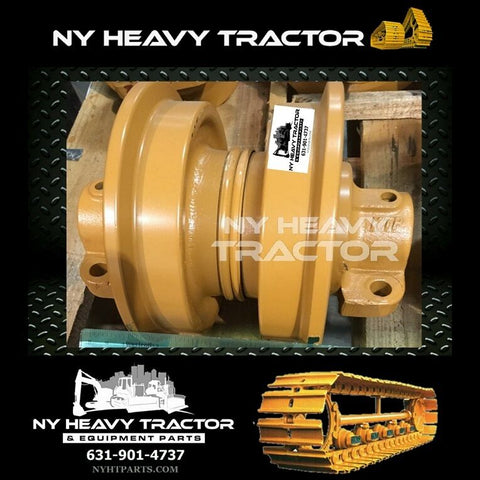 JOHN DEERE 350C SINGLE FLANGE ROLLER AT104780 DOZER BOTTOM LOWER