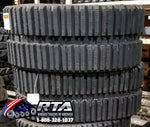 TWO NEW RUBBER TRACKS STRAIGHT BAR STYLE FOR NEW HOLLAND LT190 450X86X52 17.7"