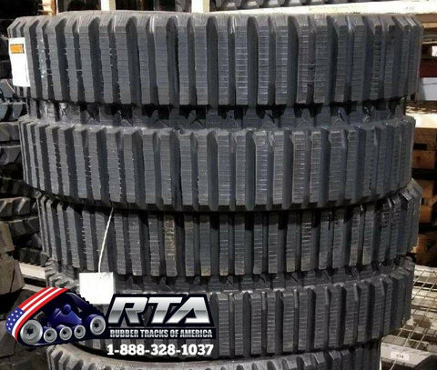 TWO NEW RUBBER TRACKS STRAIGHT BAR STYLE FOR NEW HOLLAND LT190 450X86X52 17.7"