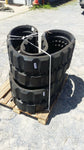 TWO DUROFORCE RUBBER TRACKS FOR CASE TR320 450X86X55 17.7" STAGGARD BLOCK