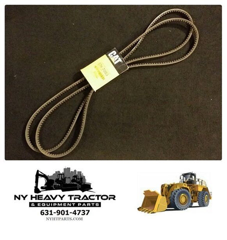 6N7053 6N7054 VEE BELT SET NEW OLD STOCK Caterpillar CAT Missing ONE Belt 988B