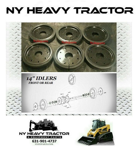 Caterpillar ASV Idler Wheel Kit 267B 277B 287B 2303732 2303733 2616300 CAT