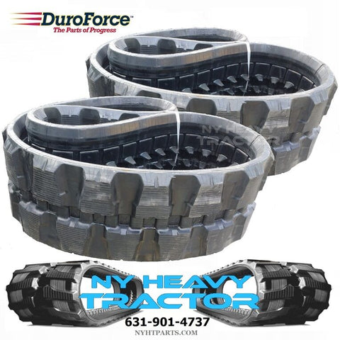 NEW RUBBER TRACKS TAKEUCHI TL140 TL240 SET of 2 GEHL CTL70 CTL75 MUSTANG MTL20