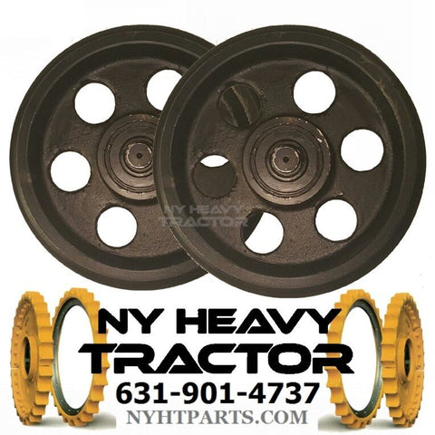 TWO 2173748 TRACK IDLER FOR CAT 304 304.5 304CR 305 305.5 EXCAVATOR CATERPILLAR