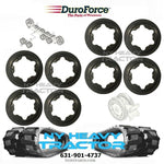 10" BOGIE WHEEL INNER MIDDLE KIT OF 8 FITS CATERPILLAR 277C CAT RUBBER TRACK