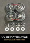 2238396 223-8396 FRONT Idler Wheel Kit 14" X4 Caterpillar 247 257 247B 257B CAT