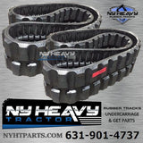 TWO NY HEAVY RUBBER TRACKS FITS ATLAS 805R 450X71X86 18"