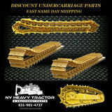 KOMATSU D37P-5 Track Groups Lubricated Chains w 24" Pads Shoes Both Sides