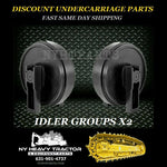 1132907 2487143 Idler Gp X2 Replacement Caterpillar CAT w Bracket 325D 317BL