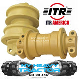 CATERPILLAR D11R COMPLETE BOTTOM ROLLER GRP CAT DOZER ITR BRAND 1846305 1846306