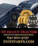 ASV Idler Group Complete with Rubber Wheels 2800 2810 DX4530 FRONT ONLY